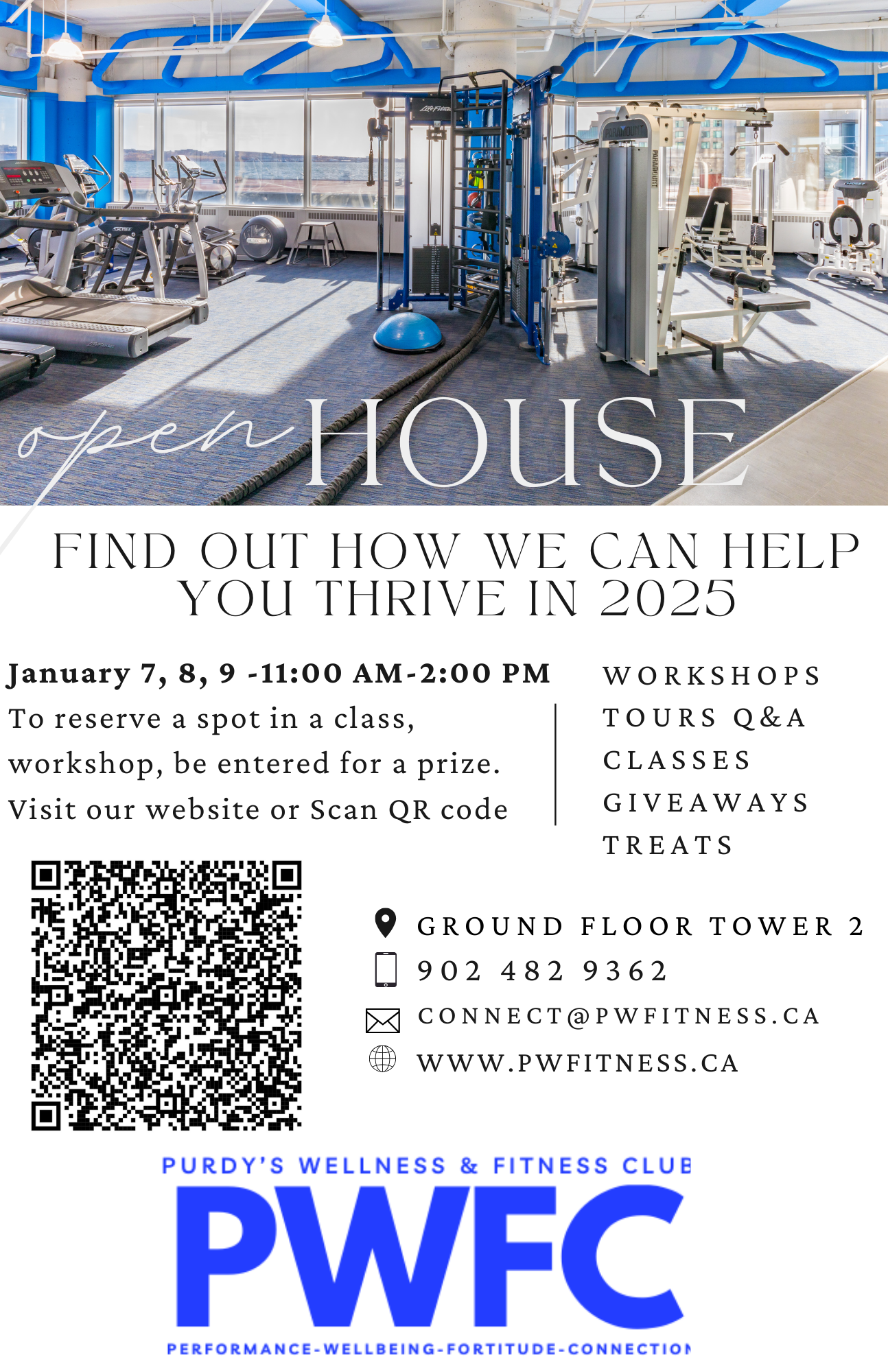 Prizes Workshops Tours Q&A Classes