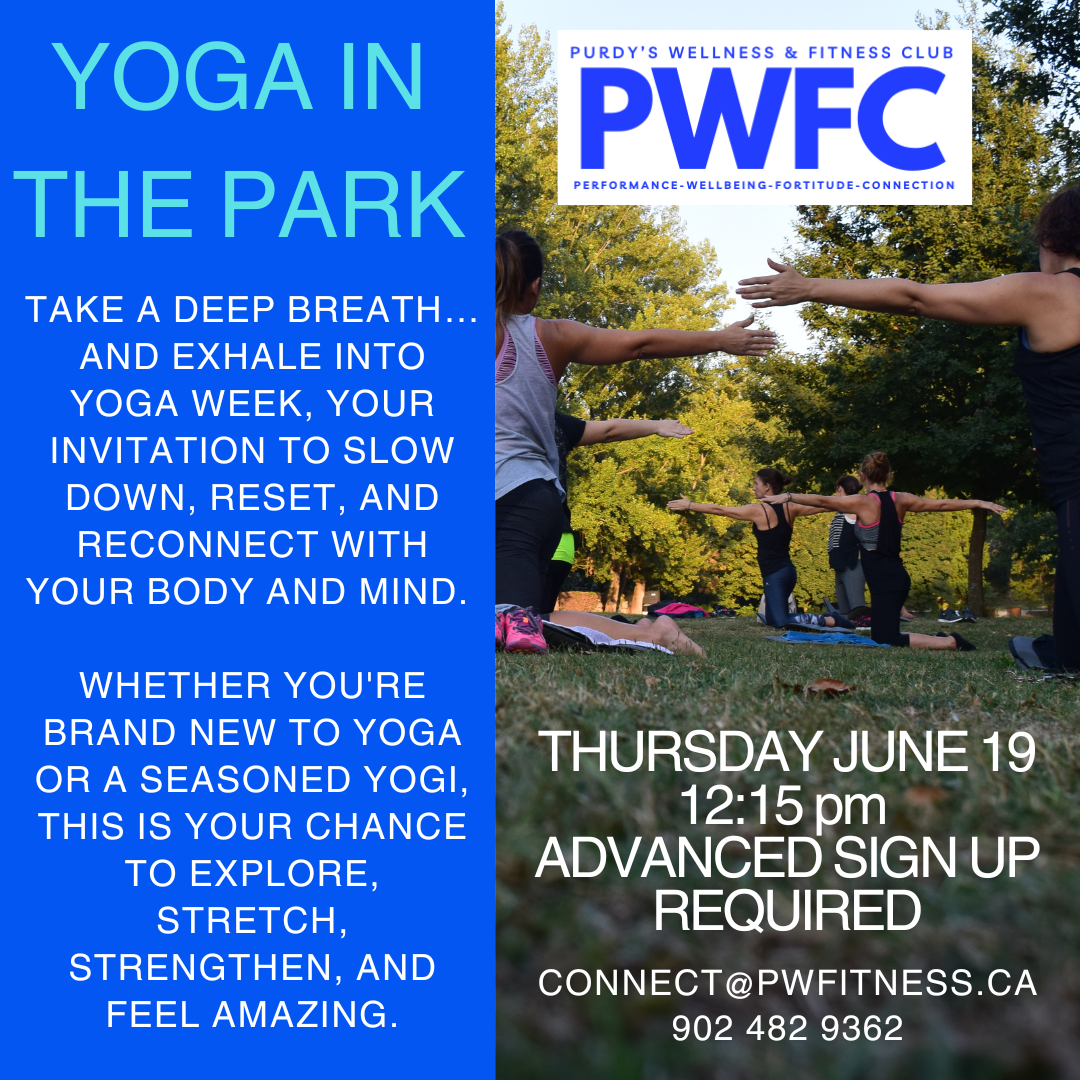 Yoga in the park